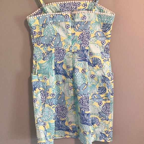 ✨SOLD✨Vintage Lilly Pulitzer Under Water Sundress - Picture 9 of 10
